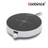 Coobinox® Premium 1-Brenner tragbarer Induktionskochfeld (CX-215ID) – Schlankes rundes Design mit 1800W Schnellheizung und einfacher Wählersteuerung